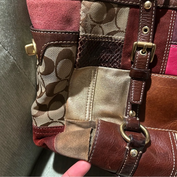 Coach Tote Bag Vintage Coach Handbag - Picture 13 of 14